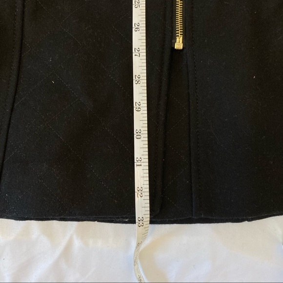 Kenneth Cole New York Wool Black Coat - Picture 8 of 11